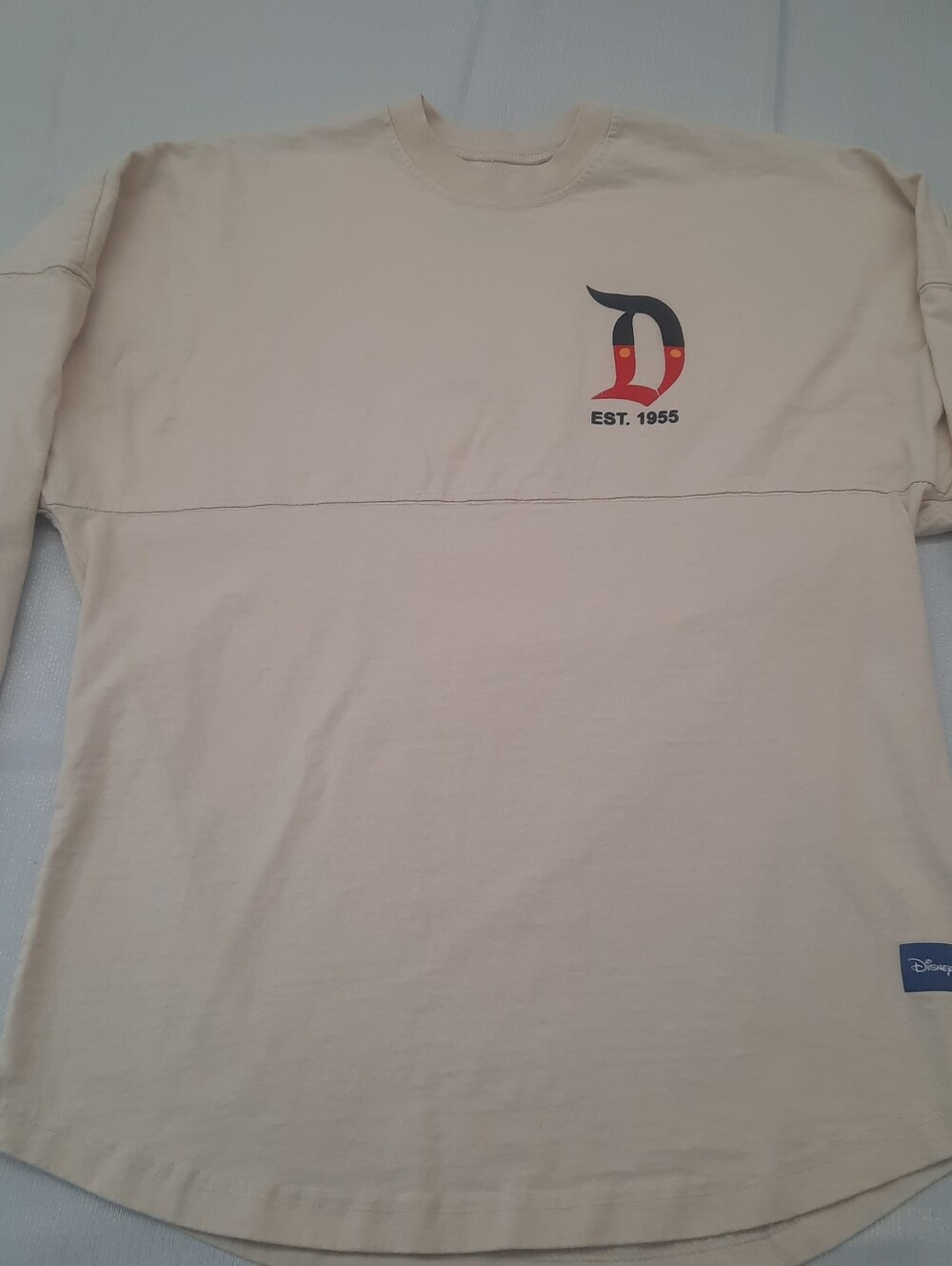 Disneyland Resorts Cream Long-Sleeve Spirit Jersey